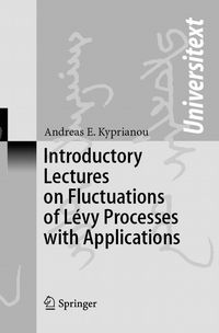 Produktbild: Introductory Lectures on Fluctuations of L&eacute;vy Processes with Applications