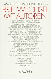 Produktbild: Briefwechsel mit Autoren