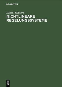 Produktbild: Nichtlineare Regelungssysteme