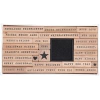 Produktbild: Stempelset Merry Christmas, Handwriting 100%, 26 Stempel