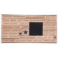 Bild vom Artikel Stempelset Merry Christmas, Handwriting100%, 26 Stempel vom Autor 