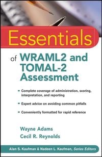 Produktbild: WRAML2 and TOMAL-2 Assessment