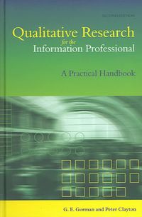 Produktbild: Qualitative Research for the Information Professional