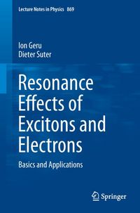 Produktbild: Resonance Effects of Excitons and Electrons
