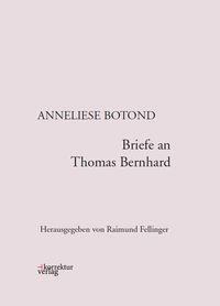 Produktbild: Briefe an Thomas Bernhard