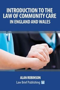 Produktbild: Introduction to the Law of Community Care in England and Wales