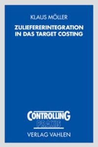 Produktbild: Zuliefererintegration in das Target Costing