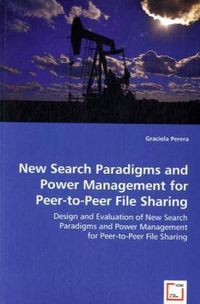 Produktbild: Perera, G: New Search Paradigms and Power Management for Pee