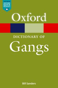 Produktbild: A Dictionary of Gangs