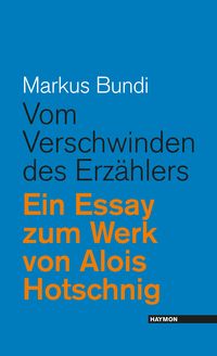 Produktbild: Vom Verschwinden des Erz&auml;hlers