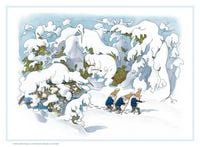 Produktbild: Kreidolf, E: Gnomes in the Snow Advent Calendar