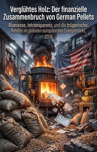 Produktbild: Vergl&uuml;htes Holz: Der finanzielle Zusammenbruch von German Pellets