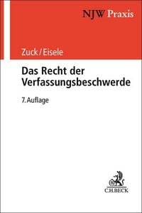 Produktbild: Das Recht der Verfassungsbeschwerde