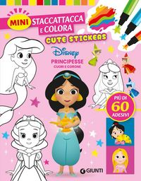 Produktbild: Cuori e corone. Principesse Disney. Cute stickers. Mini staccattacca e colora