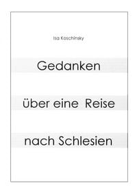 Produktbild: Gedanken &uuml;ber eine Reise nach Schlesien