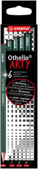 Bild vom Artikel STABILO Bleistifte Othello ARTY Hart 6er Set vom Autor 