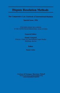 Produktbild: Dispute Resolution Methods 199