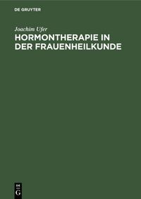 Produktbild: Hormontherapie in der Frauenheilkunde
