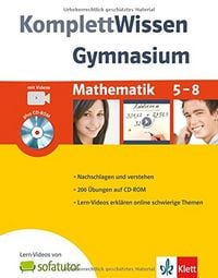 Produktbild: KomplettWissen Mathematik Gymnasium 5.-8. Schuljahr