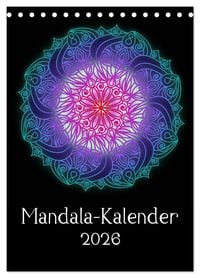 Produktbild: Mandala-Kalender 2026 (Tischkalender 2026 DIN A5 hoch), CALVENDO Monatskalender