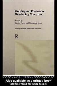 Produktbild: Housing and Finance in Developing Countries