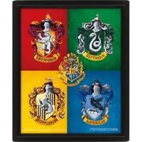 Bild vom Artikel Harry Potter (Colourful Crests) 3D Bilderrahmen 30 x 40 cm vom Autor 