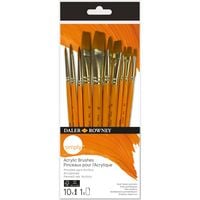 Produktbild: Daler Rowney Acrylpinsel Set 1 simply 10 St&uuml;ck