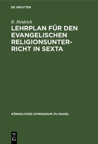 Produktbild: Lehrplan f&uuml;r den evangelischen Religionsunterricht in Sexta
