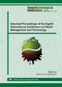 Produktbild: Selected Proceedings of the Eighth International Conference on Waste Management and Technology