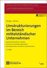Produktbild: Umstrukturierungen im Bereich mittelst&auml;ndischer Unternehmen