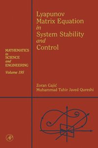 Produktbild: Lyapunov Matrix Equation in System Stability and Control