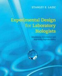 Produktbild: Experimental Design for Laboratory Biologists