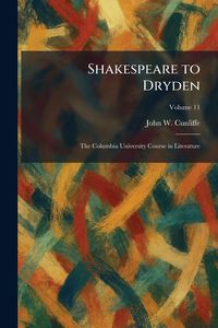Produktbild: Shakespeare to Dryden