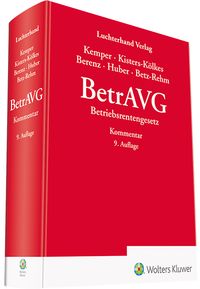 Produktbild: BetrAVG - Kommentar