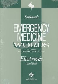 Bild vom Artikel Stedman's Emergency Medicine Words on CD-ROM: Includes Trauma and Critical Care vom Autor Stedman