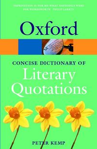 Produktbild: The Oxford Dictionary Of Literary Quotations