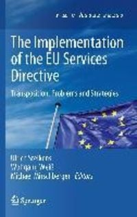 Produktbild: The Implementation of the EU Services Directive