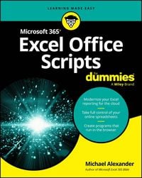 Produktbild: Microsoft 365 Excel Office Scripts For Dummies