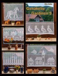Produktbild: Geh&auml;kelte Gardinen 5