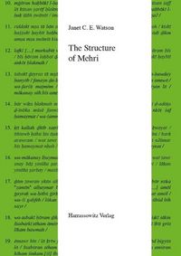Produktbild: The Structure of Mehri
