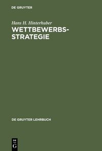 Produktbild: Wettbewerbsstrategie