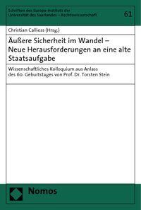 Produktbild: &Auml;u&szlig;ere Sicherheit im Wandel - Neue Herausforderungen an eine alte Staatsaufgabe