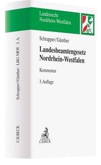 Produktbild: Landesbeamtengesetz Nordrhein-Westfalen (LBG NRW)