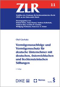 Produktbild: Verm&ouml;gensnachfolge und Verm&ouml;gensschutz f&uuml;r deutsche Unternehmer mit deutschen, &ouml;sterreichischen und liechtensteinischen Stiftungen