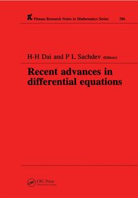 Produktbild: Recent Advances in Differential Equations