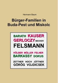 Produktbild: B&uuml;rger-Familien in Buda-Pest und Miskolc