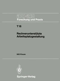 Produktbild: Rechnerunterst&uuml;tzte Arbeitsplatzgestaltung