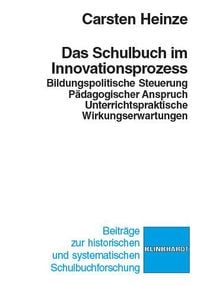Produktbild: Das Schulbuch im Innovationsprozess