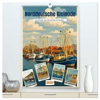 Produktbild: Norddeutsche Kleinode - City Poster (hochwertiger Premium Wandkalender 2027 DIN A2 hoch), Kunstdruck in Hochglanz