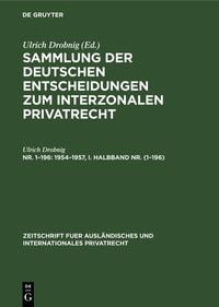 Produktbild: 1954-1957, I. Halbband Nr. (1-196)